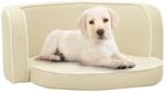 vidaXL Dog sofa 76x71x30 cm cream 171122