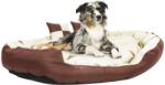 vidaXL 150x120x25 cm brown/cream 171214