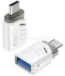 XO adapter (USB aljzat - Type-C, OTG) FEHÉR (XO_XO-NB256B) (XO_XO-NB256B)
