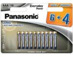 Panasonic Everyday Power alkáli AAA mikro ceruza elem 10db/bliszter (LR03EPS-10BW6-4F) (LR03EPS-10BW6-4F)