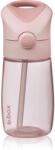 b.box Junior biberon pentru copii cu pai Blush Crush 380 ml