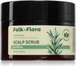 Folk & Flora Rosemary пилинг за скалп 180 гр