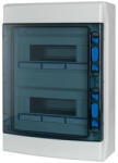 Eaton falon kívüli kiselosztó beltéri 2sor24TE, átlátszó ajtó+PE/N, ika-2/24-st-174198 (174198)