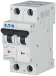 Eaton kismegszakító, 10kA, két pólusú dc, faz-c4/2-dc-279136 (279136)