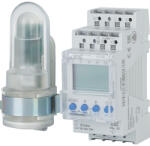 Eaton alkonykapcsoló + kapcsoló óra 2te, 1v, 16A, 2-2000lux, srcd1cod-196847 (196847)