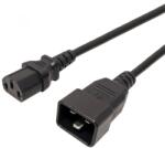 PremiumCord IEC Táp Fekete 1m KPSB1 (KPSB1)