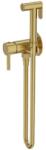 Lavita Set duș igienic LaVita, Verdi, furtun 120 cm, corp încastrat, brushed gold (57285)