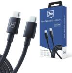 3mk Protection Cablu Date si Incarcare USB-C - USB-C 3MK Hyper, 100W, 1.2m, Negru - evomag