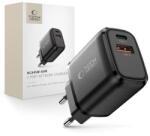 Tech-Protect Nca45w-gan 2-port Hálózati Töltő Pd 45w / Qc3.0 Fekete