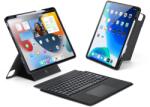 Dux Ducis DK Series Bluetooth billentyűzet tok Apple iPad Pro 12.9 (2020/2021/2022) - Fekete tok