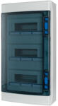 Eaton falon kívüli kiselosztó IP65 3sor 36te, átlátszó ajtó, +pe/n, ika-3/36-st-uv-174192 (174192)