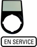 Eaton felirati tábla tartó + tábla, m22s-st-f7-256793 (256793)