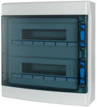 Eaton falon kívüli kiselosztó IP65 2sor 36te, átlátszó ajtó, +pe/n, ika-2/36-st-uv-174194 (174194)