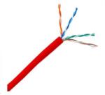 PLANET UTP CAT5E Összekötő Piros 305m KAB-UTP5E-L-PVC-RED (KAB-UTP5E-L-PVC-RED)