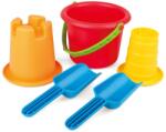 Hape Set de joaca Hape 5-in-1 pentru nisip compact si usor de transportat pentru copii 18 luni (E4053)
