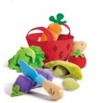 Hape Set de Joaca Hape Gemusekorbchen 8 Piese Legume din Material Textil cu Accesorii pentru Bucatarie (E3167) Bucatarie copii