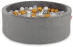 Minky száraz medence H-30 cm 300 labdával - sötétszürke