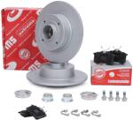  Fékbetétek + Tárcsák Csapágyzással Hátsó Renault