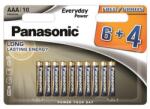 Panasonic EVERYDAY POWER szupertartós elem AAA, alkáli, 10db/csomag LR03EPS-10BW6-4F (LR03EPS-10BW6-4F)