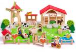 Bigjigs Toys Голяма дървена ферма (BJ415)