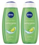 Nivea Set 2 x Gel de Dus Nivea Lemongrass & Oil, 500 ml