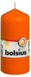 Bolsius Lumanare Stalp, Portocaliu, 120 x 58 mm, Bolsius (LCA-STB-120/58-36)