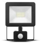Modee Proiector LED cu Senzor 20 W, 1800 lm IP66, 6000 K, Negru, Modee (LEDFC-20BKPIR-18-MDE)