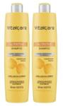 Vitalcare Set 2 x Sampon Vitalcare Nutritive, pentru Par Uscat si Fragil, 500 ml