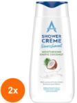 Astonish Set 2 x Crema de Dus, Cocos, 400 ml, Astonish
