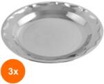 Grunberg Set 3 x Farfurie Adanca din Inox, 27.5 cm, Grunberg (GUJ-3xIBP275)