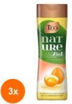 Teo Set 3 x Sampon Teo Nature 2 in 1 Egg, pentru Par Uscat si Deteriorat, cu Ou, 350 ml