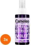 Cameleo Set 3 x Spray Nuantator Cameleo Delia Spray & Go Violet, 150 ml