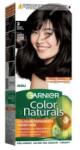 Garnier Color Naturals Vopsea de Par Permanenta cu Amoniac Garnier Color Naturals 2.0 Negru Abanos, 110 ml