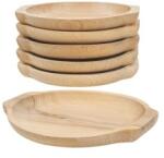 Z-tools Farfurii Rotunde, Lemn de Fag, 24 x 22 cm, 6 Bucati (ZLN-EXT6182)
