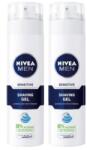 Nivea Men Set 2 x Nivea Gel Ras Ten Sensibil, 200 ml