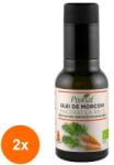 Pronat Glass Pack Set 2 x Ulei BIO de Morcovi, Macerat la Rece, 100 ml, Pronat