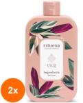 Rituena Set 2 x Gel de Dus Rituena, Damasco In Fiore, 400 ml