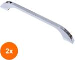 Ideal Feroluc Set 2 x Maner Model Ezgi, 224 mm, Finisaj Crom Lucios (EDI-2xIFR-67829)