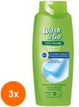 Wash&Go Set 3 x Sampon Wash&Go Anti-Matreata, 675 ml