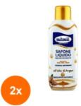 MilMil Set 2 x Rezerva Sapun Lichid Mil Mil, Ulei Argan 1 l