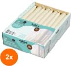Bolsius Set 2 x 30 Lumanare Conica Bolsius Crem, 8 Ore (GIL-2xLCA-COB-30-C-4405)