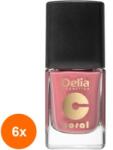 Delia Cosmetics Set 6 x Oja Coral 512 My Darling 11 ml (ROC-6xDEMOJ00223)