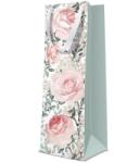 Elcadis Pungi Cadou, pentru Sticle, Gorgeous Roses, 12 x 37 x 10 cm, Perfecto (ELC-PC-SBT-GR)