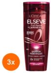 Elseve Set 3 x Sampon Fortifiant L'Oreal Elseve Full Resist, pentru Par Fragil cu Tendinta de Cadere, 250 ml