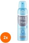 Breeze Set 2 x Deodorant Spray Aqua Breeze, 150 ml