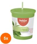 Bolsius Set 5 x Lumanare Parfumata Con, Bolsius, Green Tea (GIL-5xLCA-TRU-LPCO-43-GTA-TS)