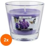 LCA Set 2 x Lumanare Parfumata Lavanda, 26 Ore (GIL-2xLCA-SN90-79)