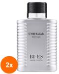 Bi Es Set 2 x Apa de Toaleta pentru Barbati, Bi-es Men Cyberman, 100 ml