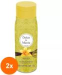 Dolce and Mania Set 2 x Gel Dus Scrub Dolce & Mania, Vanilie, 300 ml