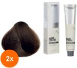 Maxima Set 2 x Vopsea Profesionala de Par Maxima, 6.89 Saten Caramel, 100 ml